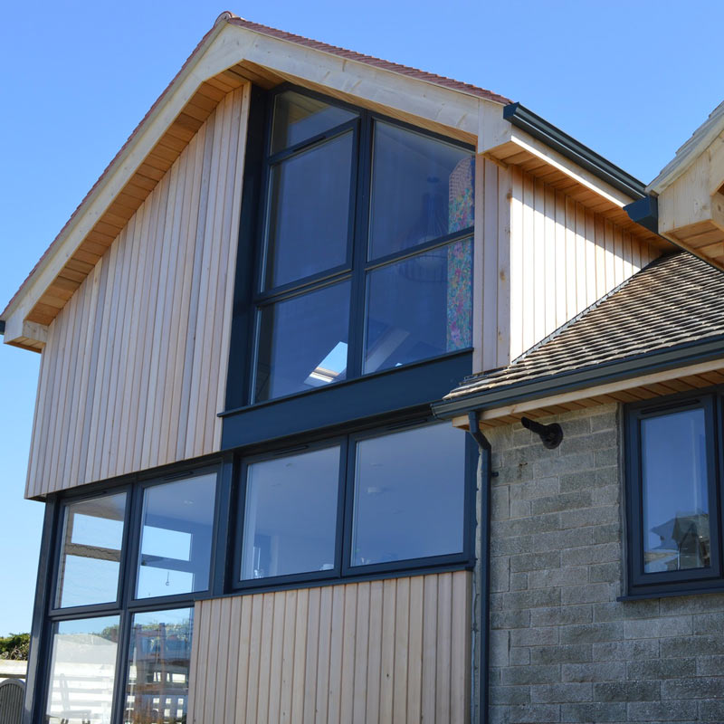 APS modern architecture style design new build Padstow Rock Trevone Cornwall